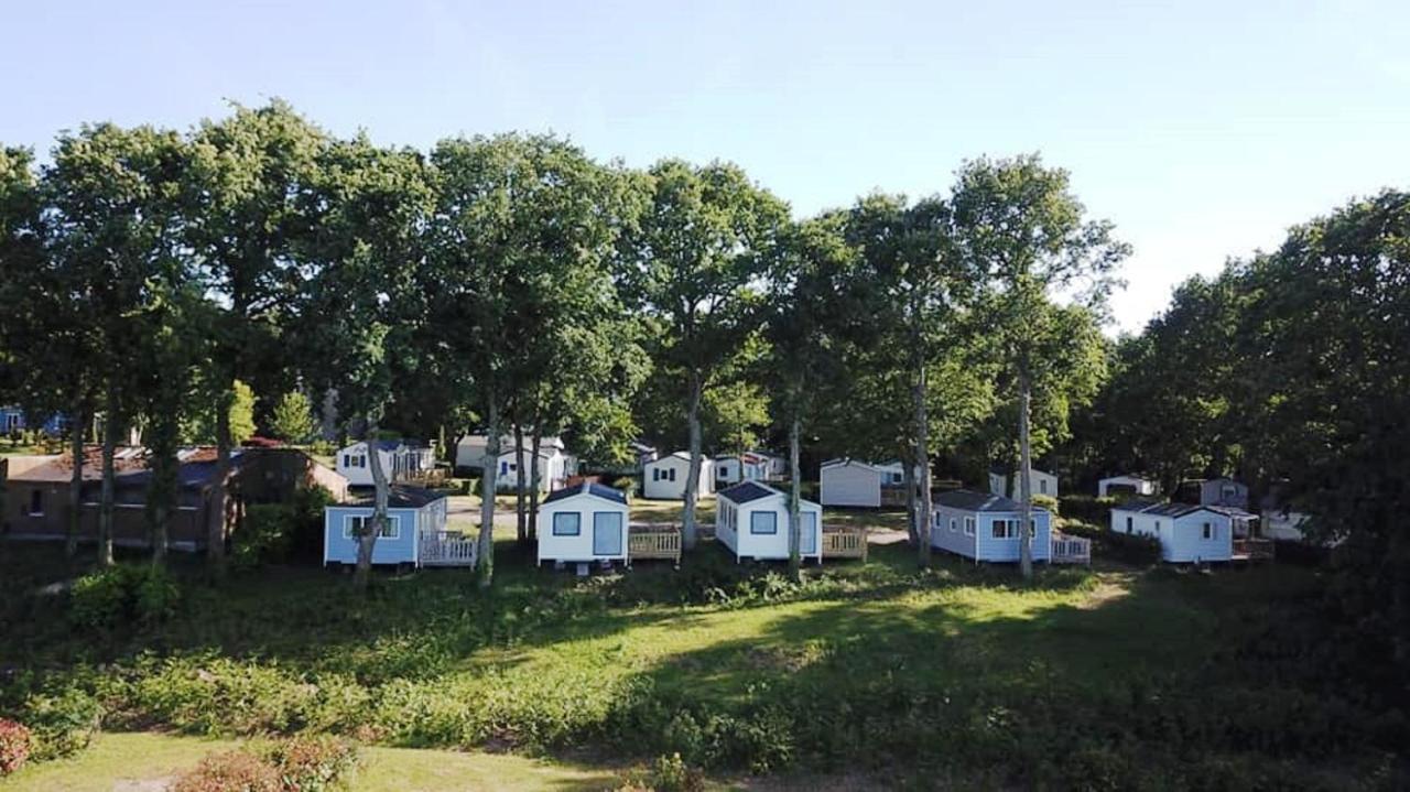 Camping Le Balcon De La Baie Saint-Marcan Экстерьер фото